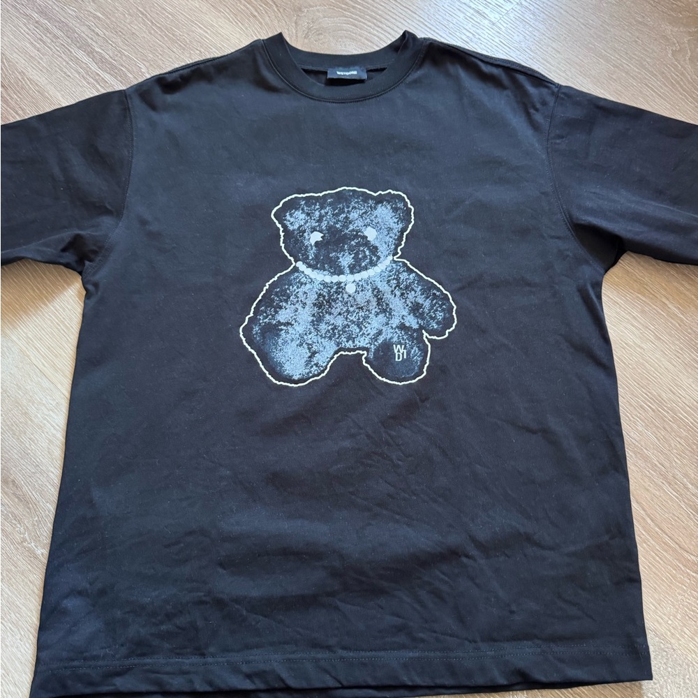 Unbranded  Black Graphic Teddy Tee . Well 11 done imitate .